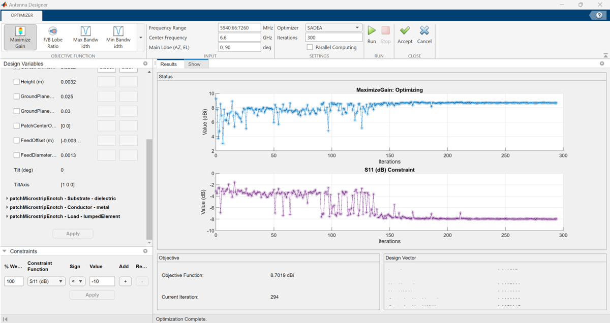 AI-based Antenna Optimization